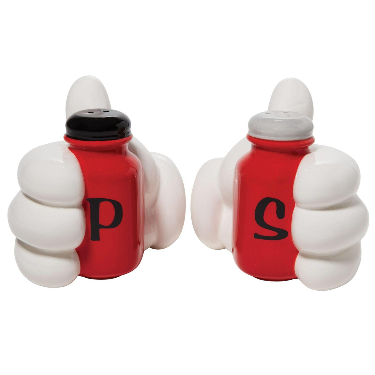 Mickey's Hands Salt & Pepper Set of 2