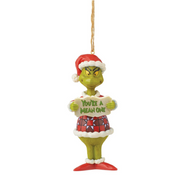 Grinch You're A Mean One Ornament