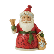 Mini Santa with Bell & Bag