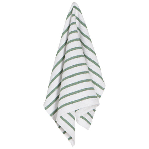 Elm Green Basketweave Dishtowel