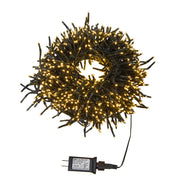 Warm White LED Fairy Light Connectable Cluster Garland 480 Light