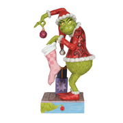 Grinch Stealing Ornanaments