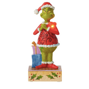 Grinch with Large Red Heart