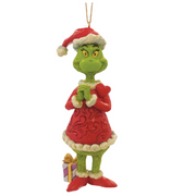 Grinch with Large Heart Hanging Ornament