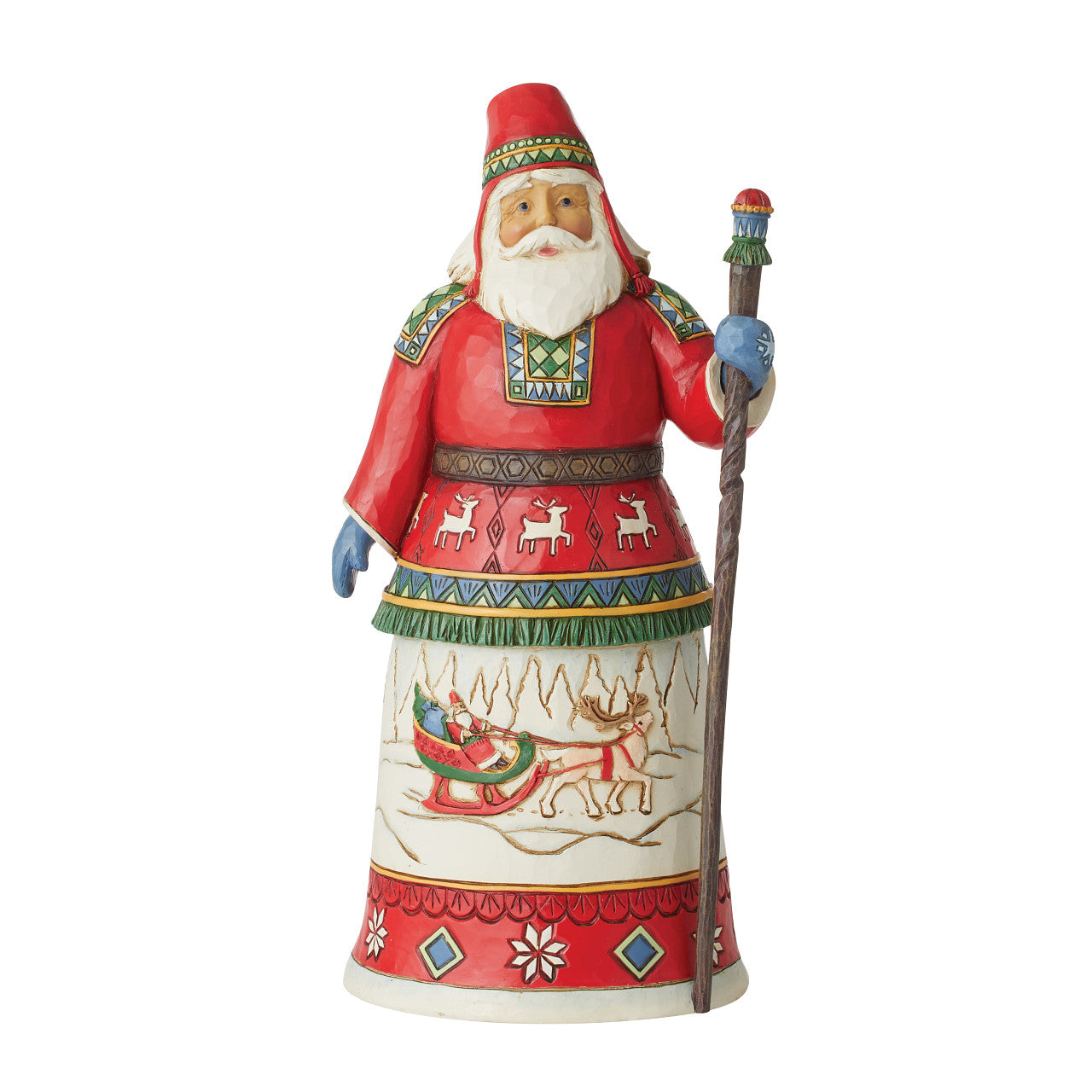 Father of the North Lapland Santa with Staff 15th in Series