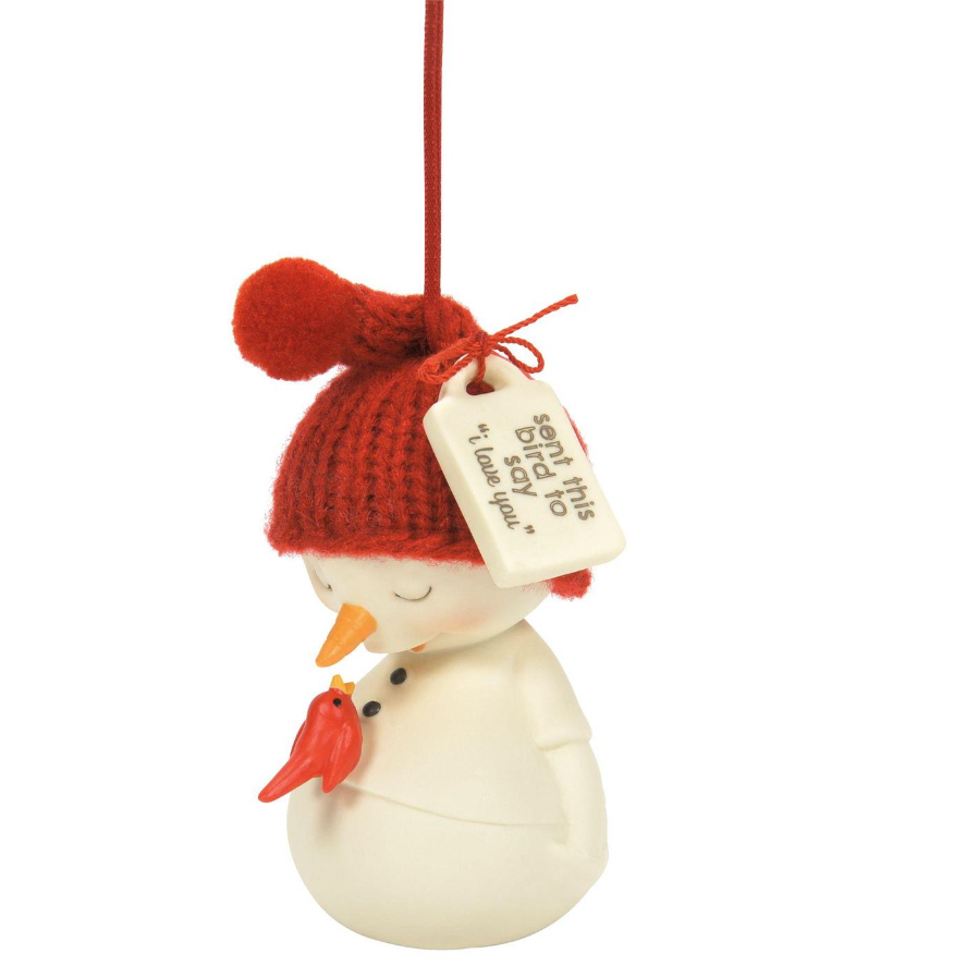 Sent This Cardinal Love Ornament