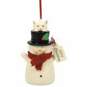 Kitty Christmas Ornament
