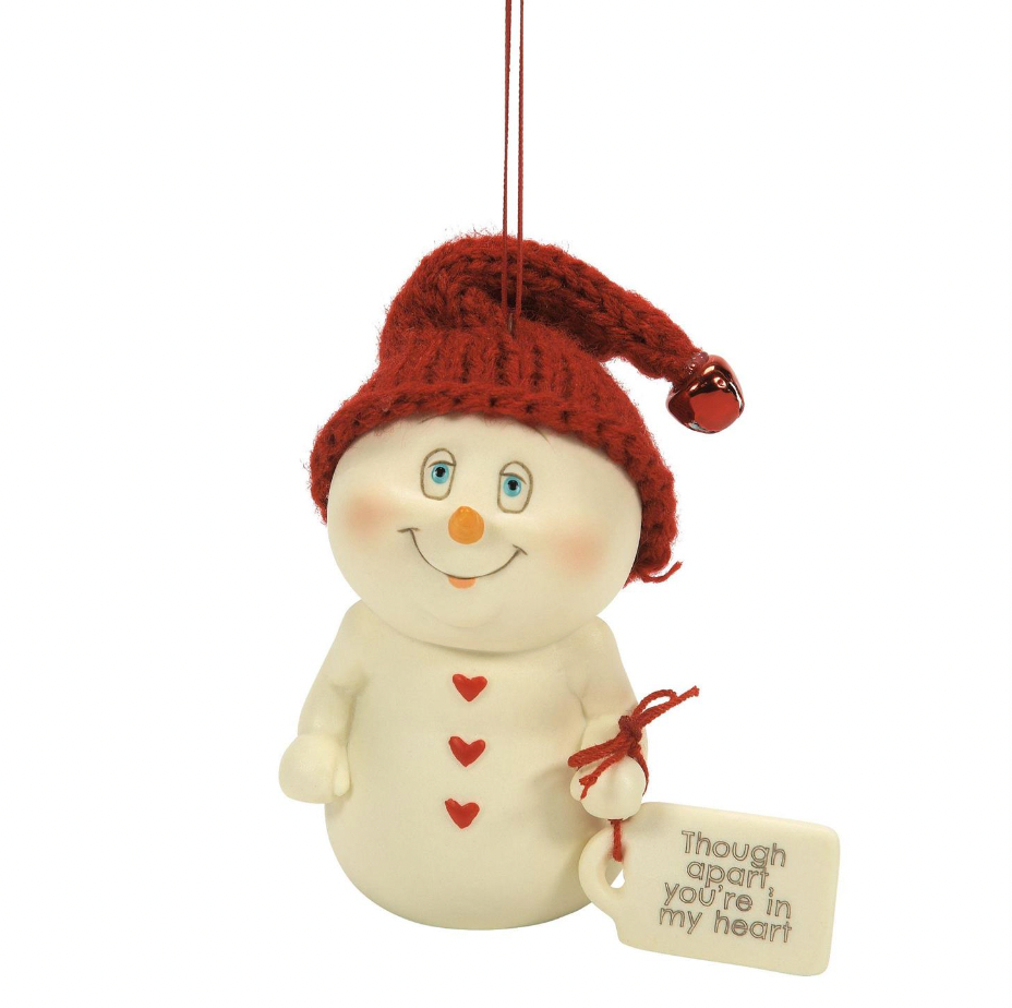 Though Apart, In My Heart Ornament