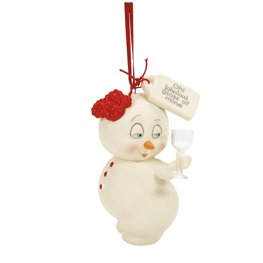 Oh Fabulous Glass of Mine Ornament