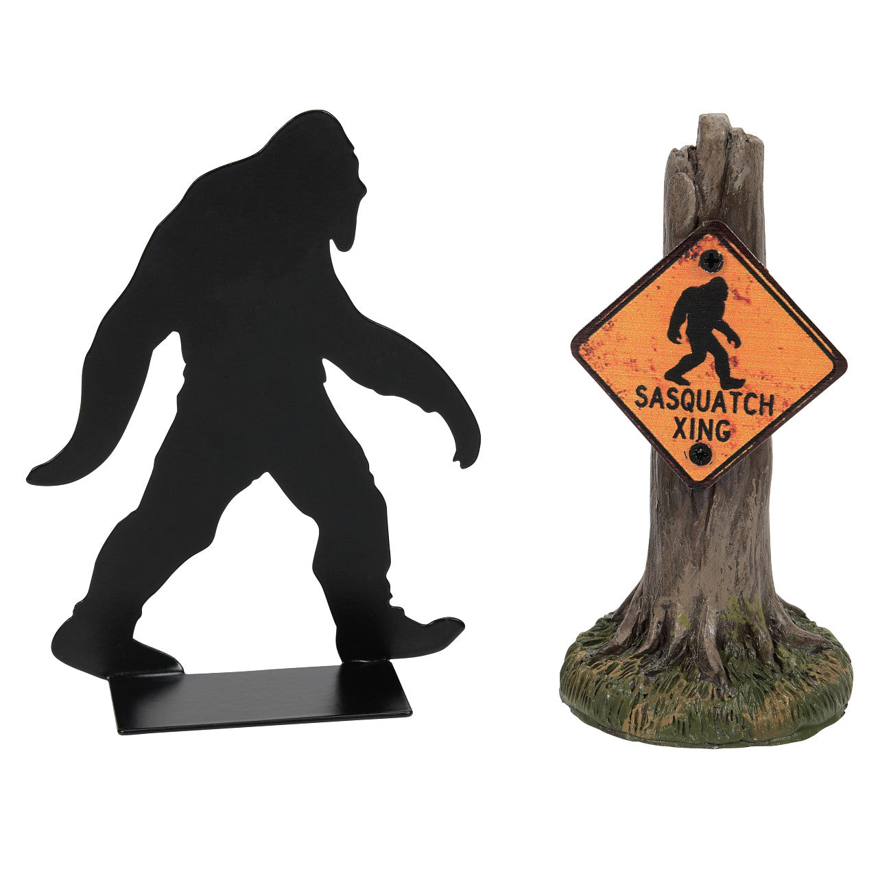 Sasquatch Silhouette Set of 2