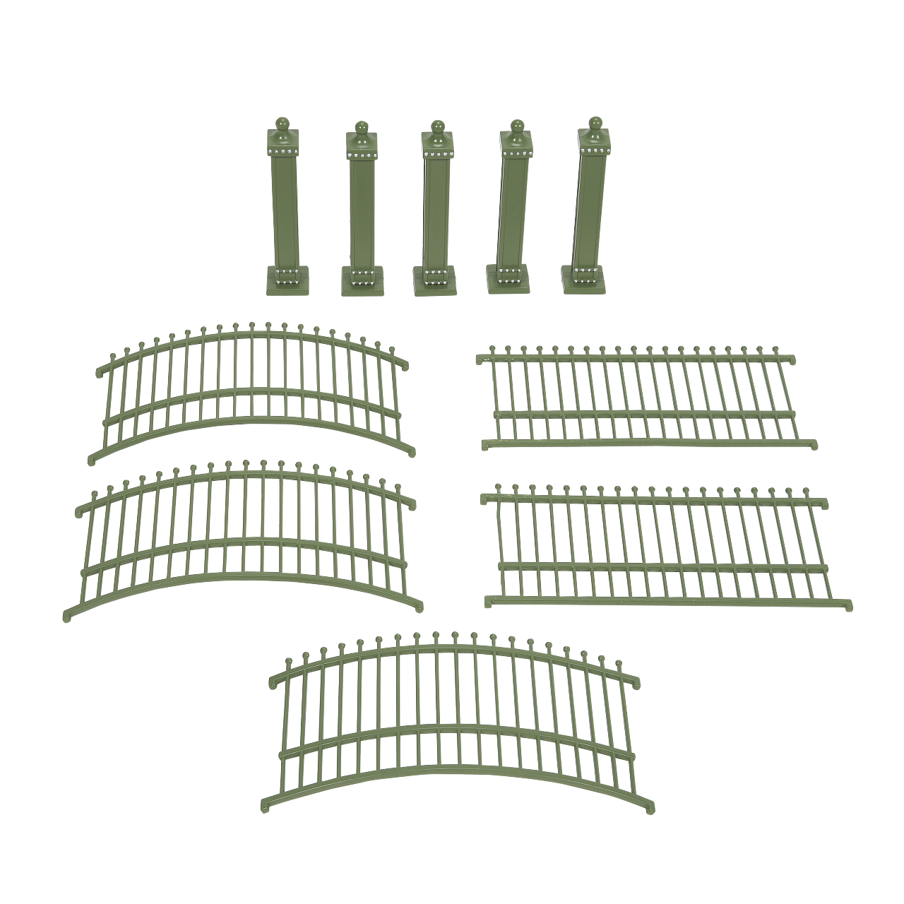 Zoological Gardens Fence Set of 10