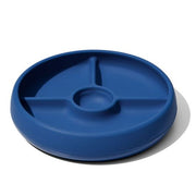 TOT Silicone Divided Plate Navy