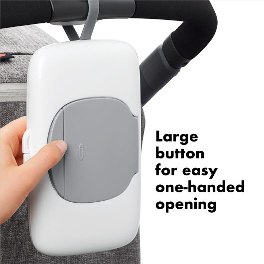 TOT On-The-Go Wipes Dispenser Gray Set of 2