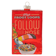 Froot Loops™ Vintage Cereal Box Ornament