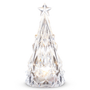 Lighted Acrylic Diamond Cut Tree 10.25"