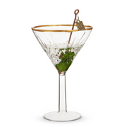 Elegant Martini Ornament 4.75"