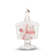 Christmas Candy Jar Ornament 6.5"