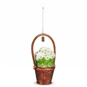 Basket of Paperwhites Ornament 5.5"