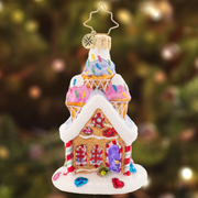 Sprinkled Sundae Chalet Gem Ornament