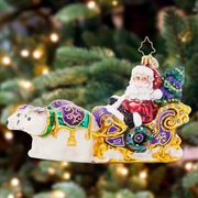 Polar Pals Sleigh Ride Ornament