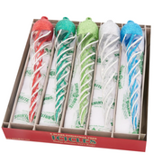Holiday Splendor 8.5" Glass Icicles Set of 5