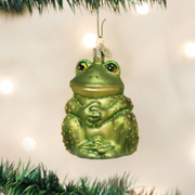 Sitting Frog Ornament