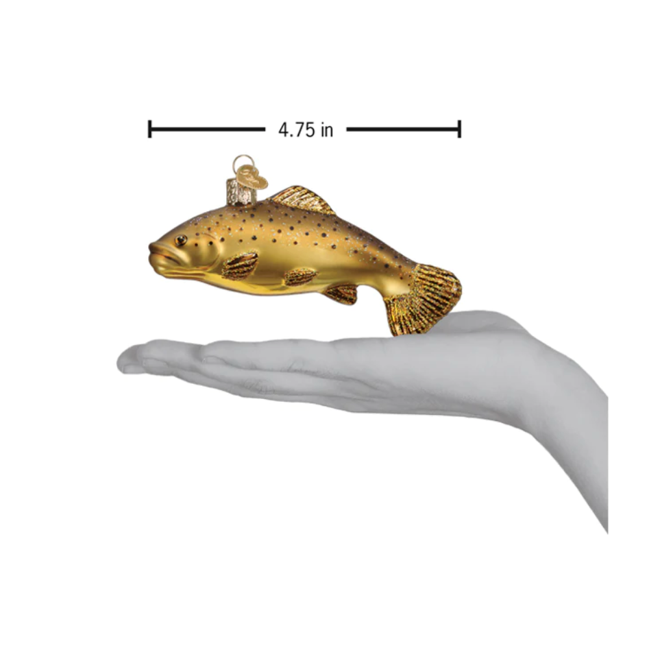 Brown Trout Ornament