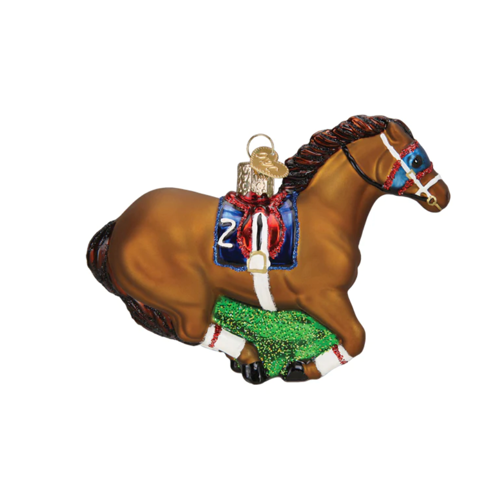 Racehorse Ornament