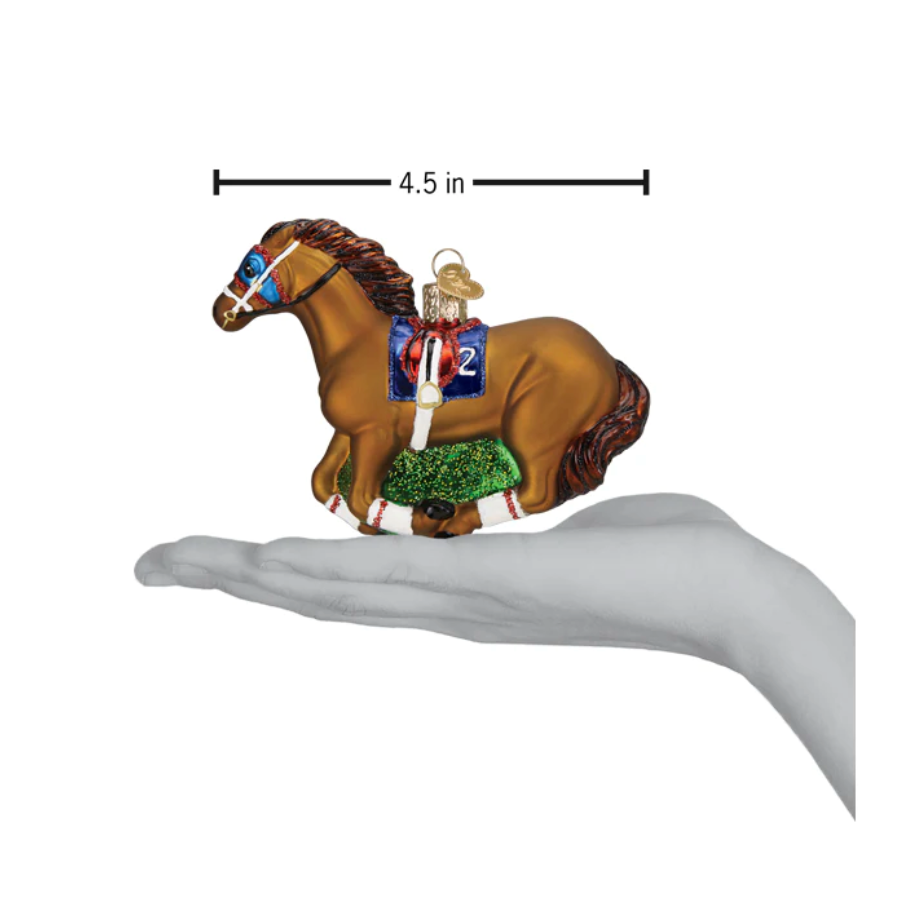 Racehorse Ornament