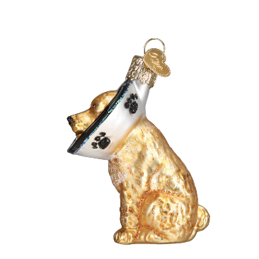 Cone Of Shame Dog Ornament