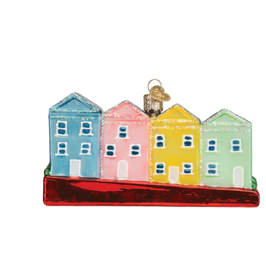 San Francisco Painted Ladies Ornament