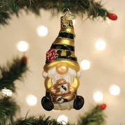 Bee Happy Gnome Ornament