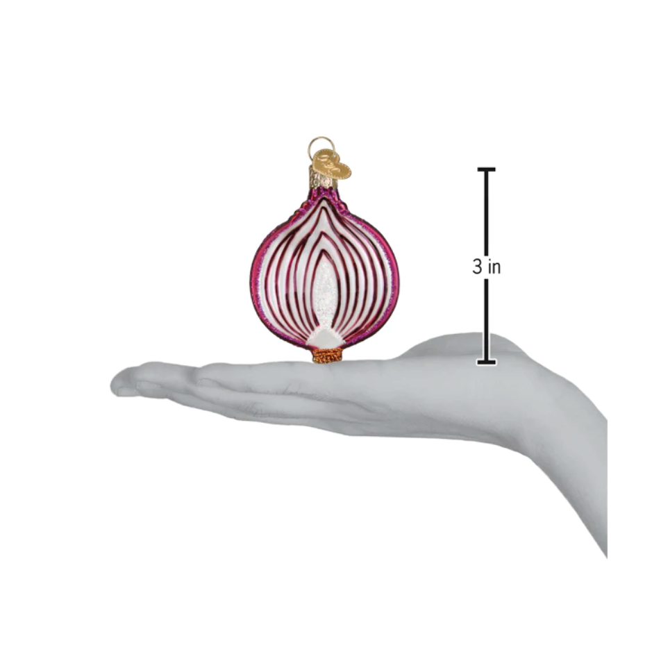 Red Onion Ornament