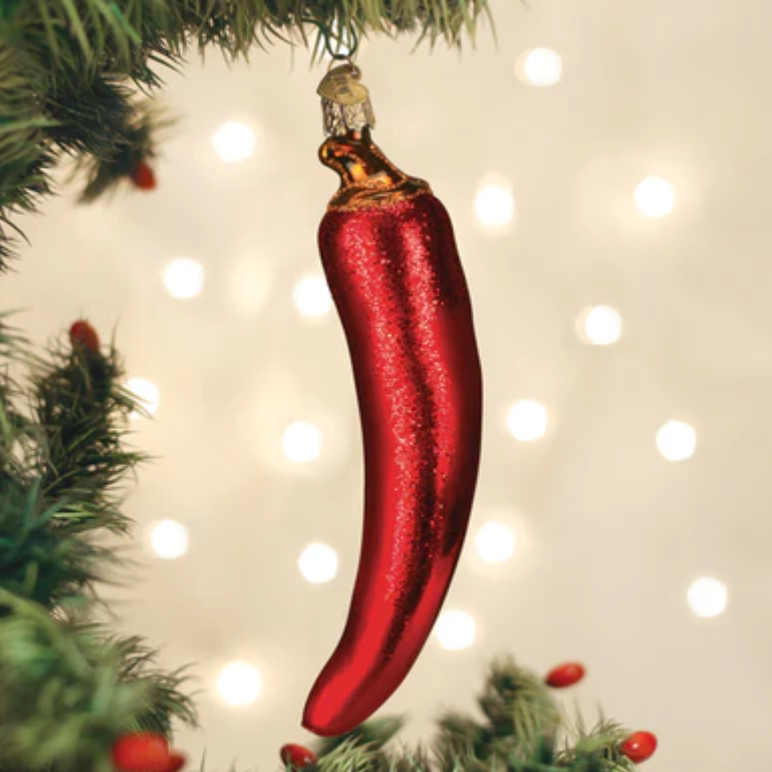 Red Chili Pepper Ornament