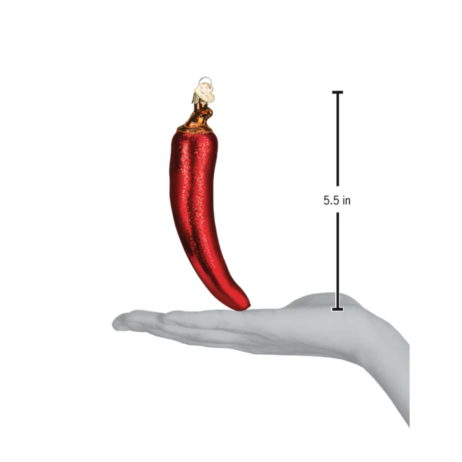 Red Chili Pepper Ornament