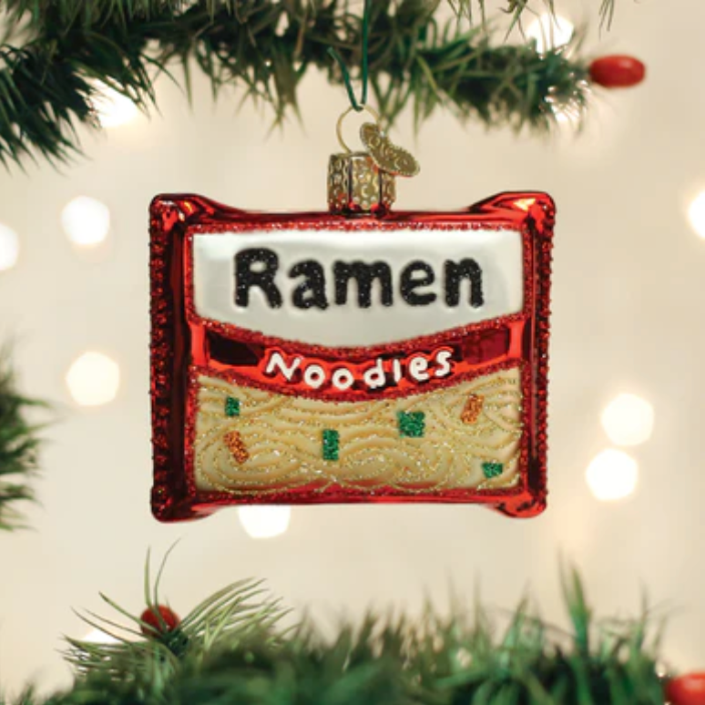 Ramen Noodles Ornament