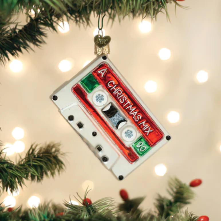 Christmas Mixtape Ornament