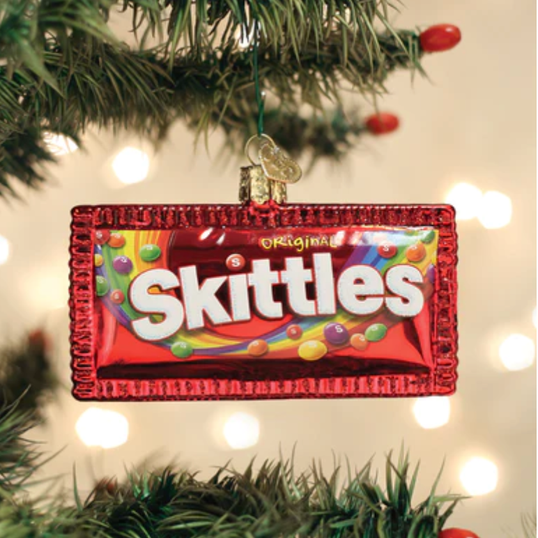 Skittles Ornament