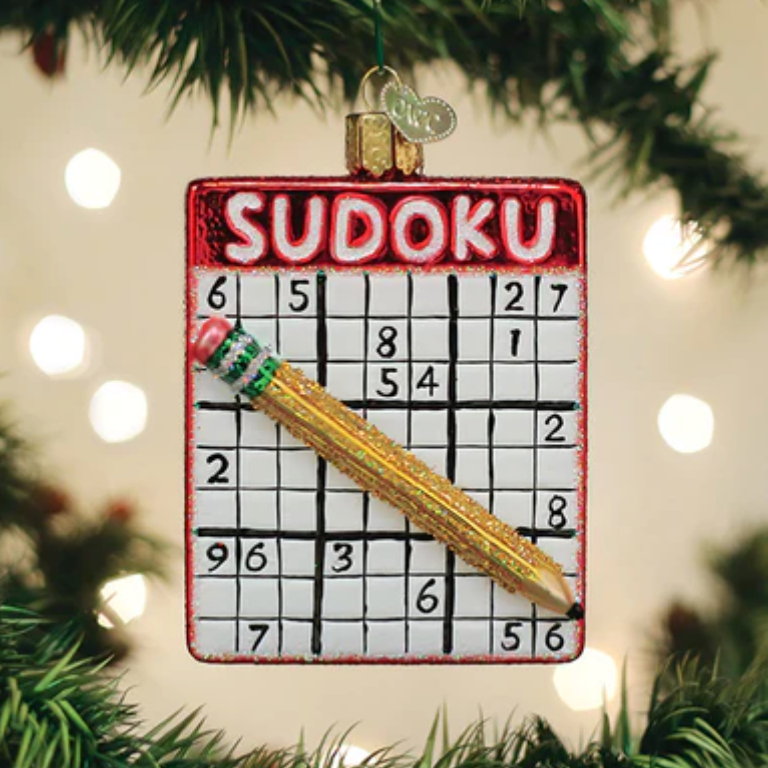 Sudoku Ornament