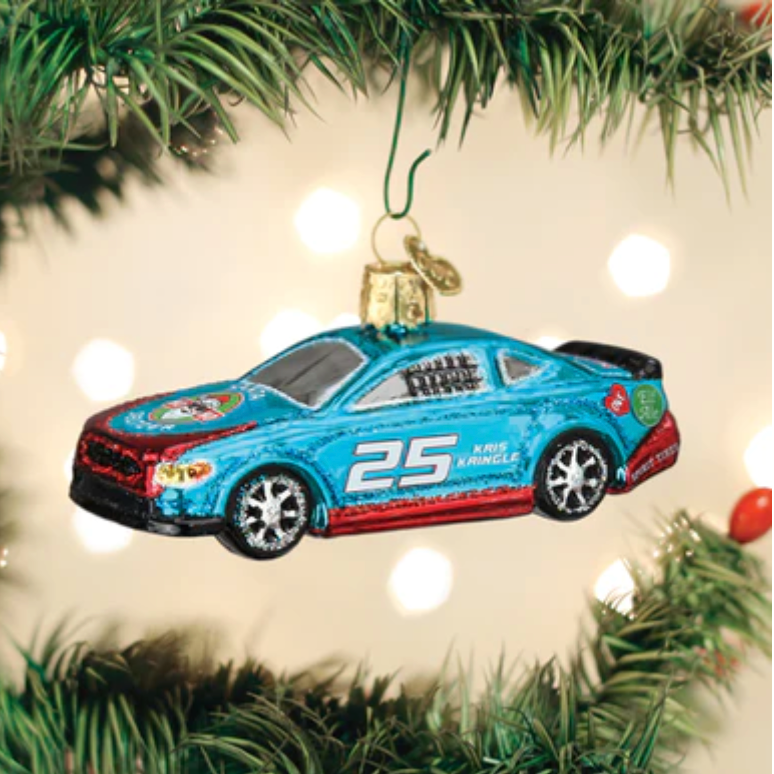 Racing Sports Car Ornament