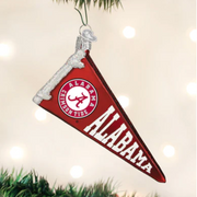 University of Alabama Pennant Ornament