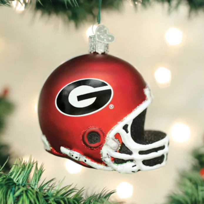 University of Georgia Helmet Ornament