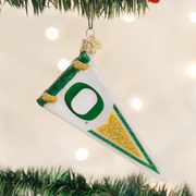 University of Oregon Pennant Ornament