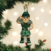 Michigan State Sparty Mascot Ornament