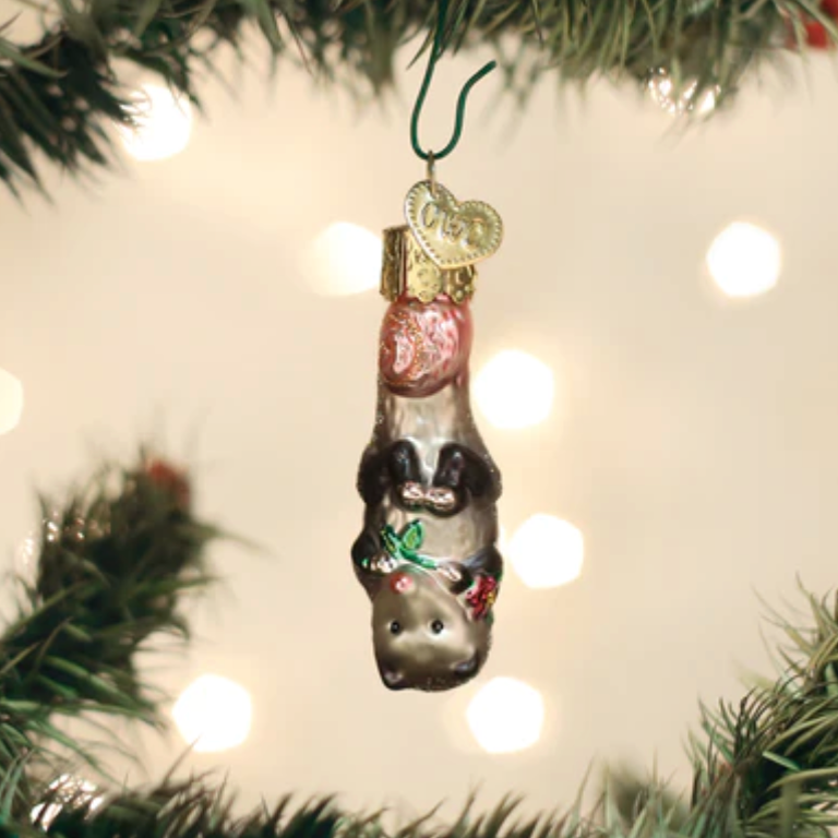 Opossum Mini Ornament