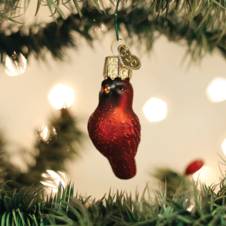Red Cardinal Mini Ornament