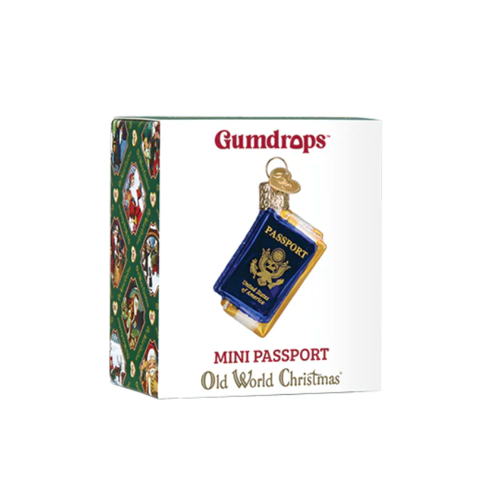 Passport Mini Ornament