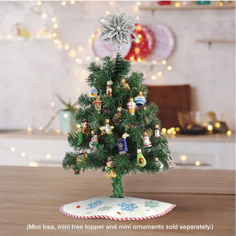Mini Snowflake Tree Topper Mini Ornament