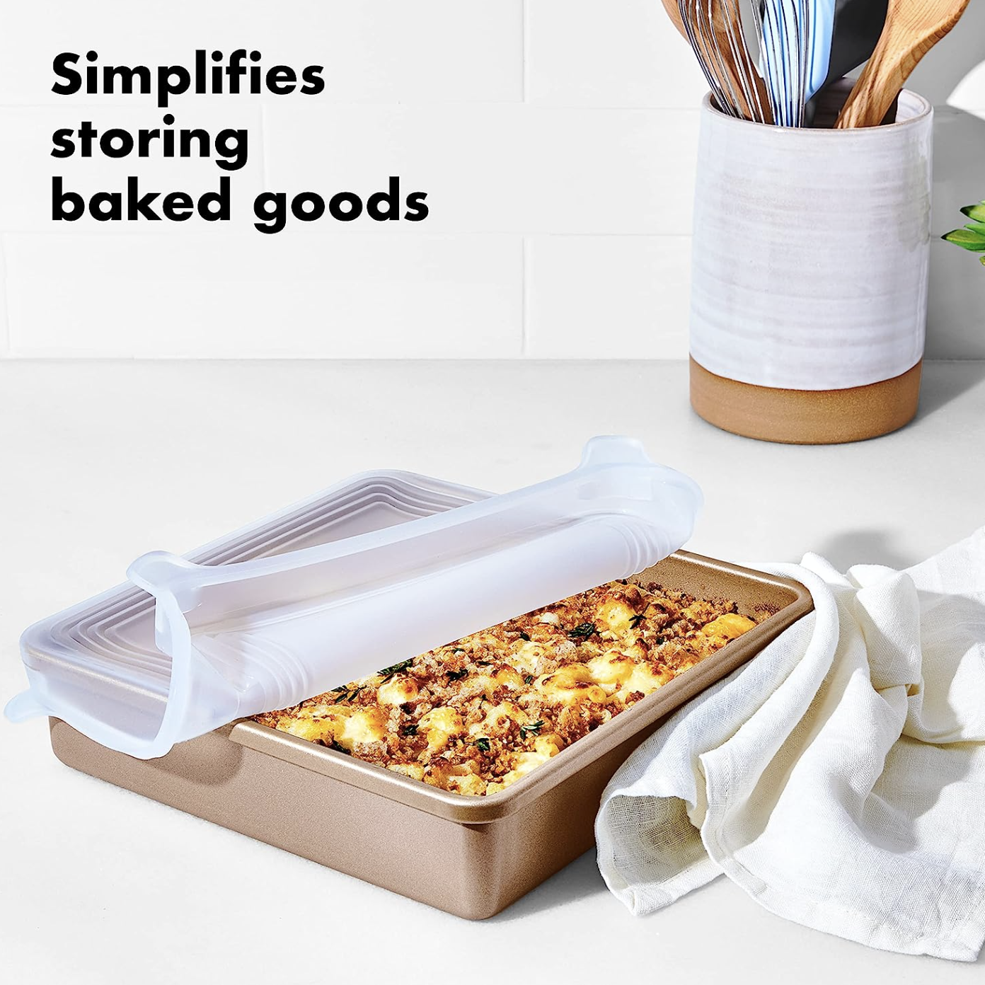 Silicone Bakeware Lid 9 x 9"