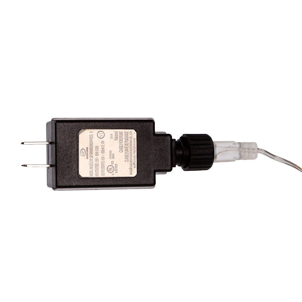 Pre-Lit LED Gold Starburst Tree Topper 11"